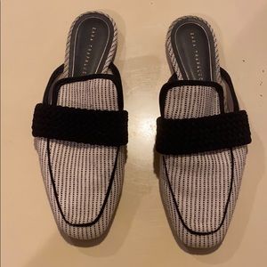 Zara slip on loafers